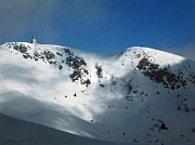 Monte Gugliemo dal sentiero nel Bosco degli Gnomi il 16 marzo 2013  - FOTOGALLERY